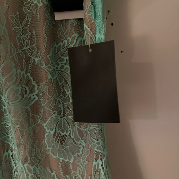 Aqua Lace dress by Retrofete - Picture 8 of 10